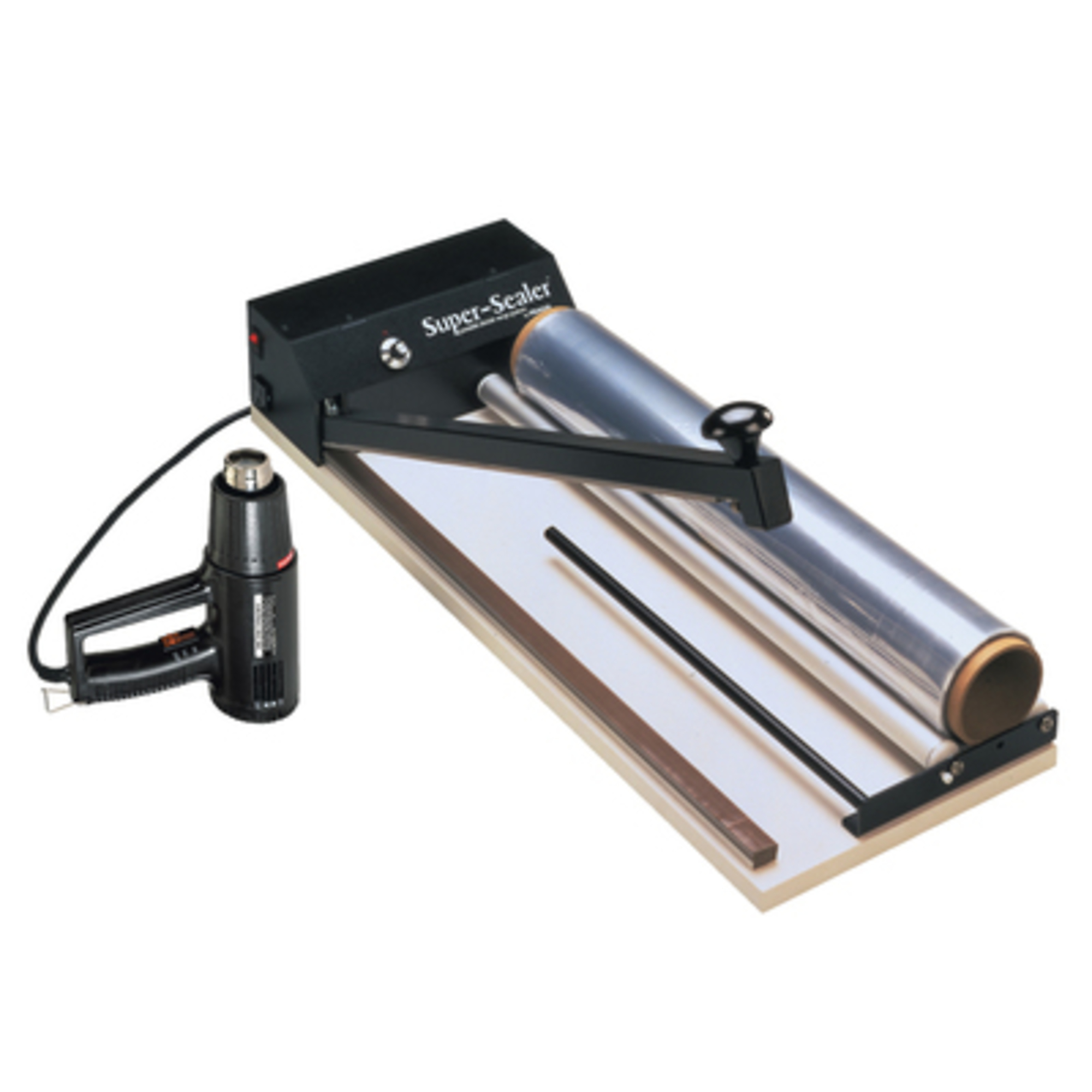 24in. Super Sealer Shrink Film System 1/CS, Roll Length 24 ft, Roll Width 24 in, Roll Count (qty.) 1 Model# SWS24D
